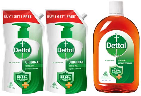 Dettol Liquid Handwash Refill - Original Germ Protection Hand Wash (Buy ...