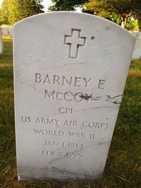 Corp Barney Edward McCoy (1914-1995) – Memorial Find a Grave