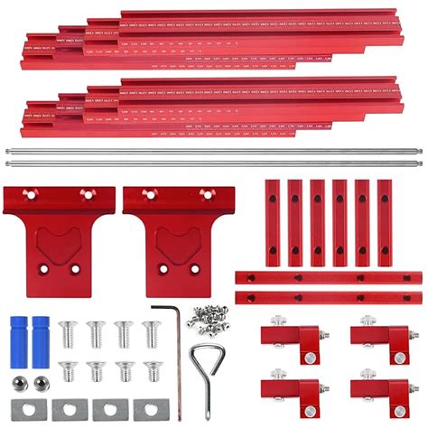 Buy Parallel Guide Rail System, TWSOUL Woodworking Aluminum Guide Rail ...