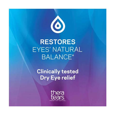 Buy TheraTears Dry Eye Therapy Lubricating Eye Drops Single Dose Vials ...