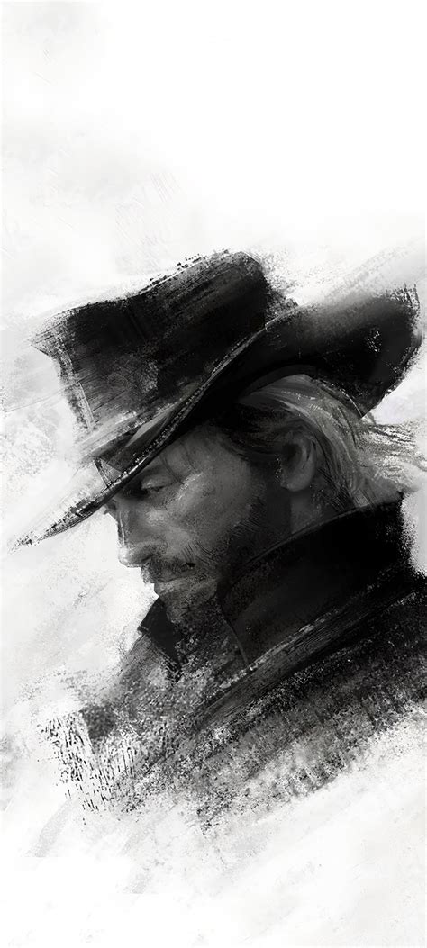 Red Dead Redemption II, Arthur Morgan, DEPTH EFFECT optimized, phone wallpaper (by lumenglow ...