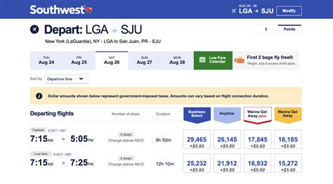Southwest Points to Dollars Conversion: How Much Are They Worth?