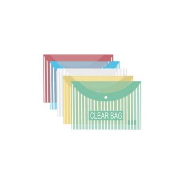 INFINITY Snap Button File Bag, A4 Document Envelope Folder and Legal ...
