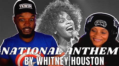 🇺🇸 Star Spangled Banner 🎵 Whitney Houston National Anthem Reaction ...