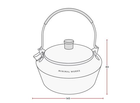 MINIMAL WORKS ミニマルワークス MINI KETTLE BOGLE【満水0.6L】 | sotosotodays