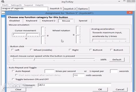 JoyToKey Macro 的图像结果