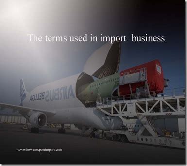 The terms used in import business such as Warehouseman, Valued Policy ...