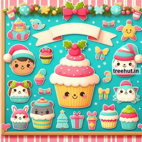 Christmas Cupcake Bulletin Board Ideas and Classroom Activity Ideas for ...