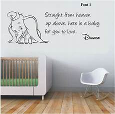 Dumbo Wall Stickers by Wall Stickers Dumbo The Elephant From Heaven Dumbo Wall Stickers