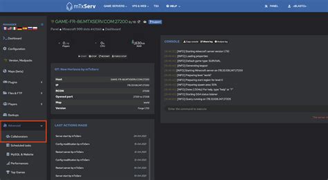 Image result for Minecraft Admin Panel