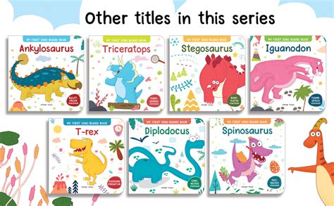 Parasaurolophus – My First Dino Board Book: Illustrated Dinosaur ...