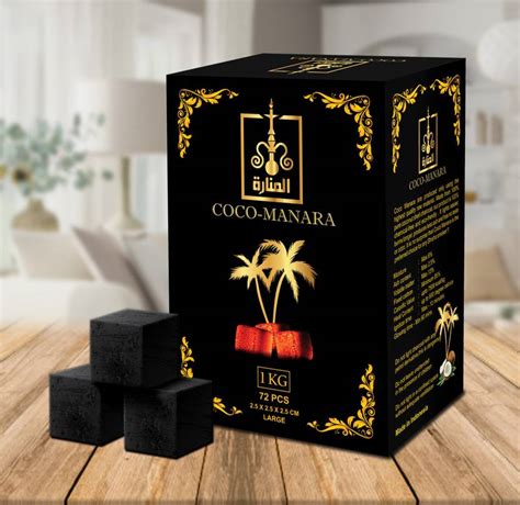 Puff Smart COCO-MANARA COCONUT COAL 1 KG Hookah Charcoals Price in ...