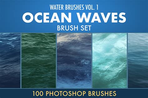 Ocean Waves Photoshop Brush Set - FilterGrade