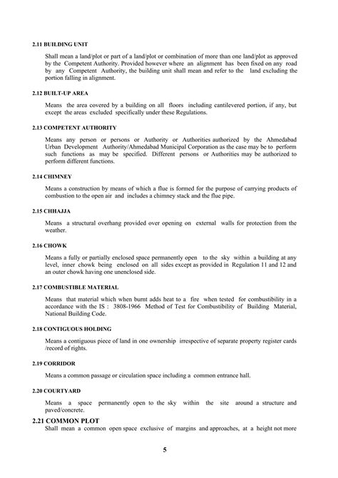 Gujarat Development Control Regulations | PDF