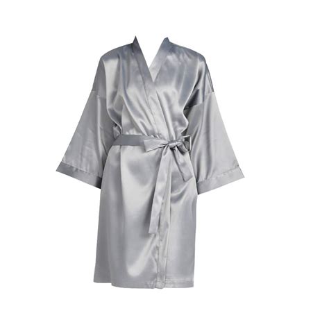 1 Piece Silver Salon Robes Smock for Clients Hair Salon Client Gown ...