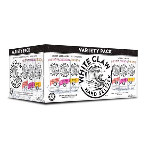 Mark Anthony Group Inc White Claw Hard Seltzer Variety Pack (355 ml ...