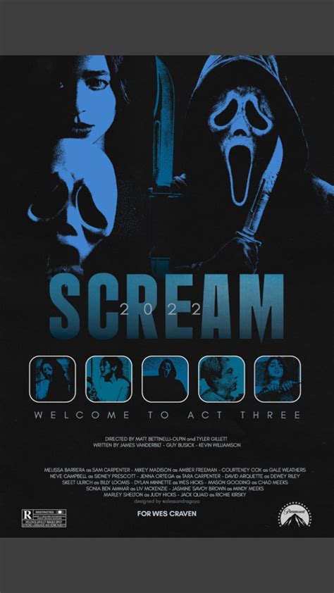 #scream #amberfreeman | Scream movie poster, Horror movies, Horror art