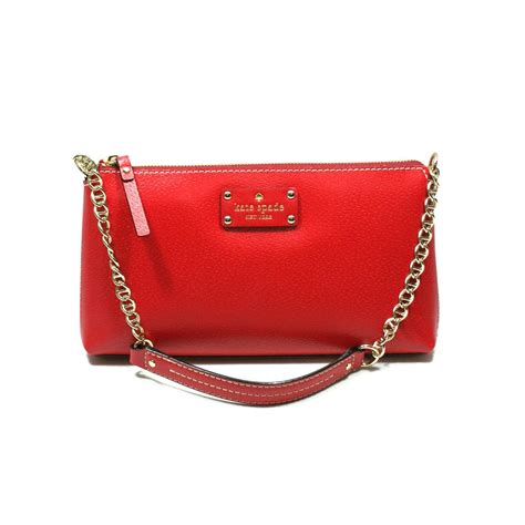 Kate Spade Red Leather Purse | semashow.com