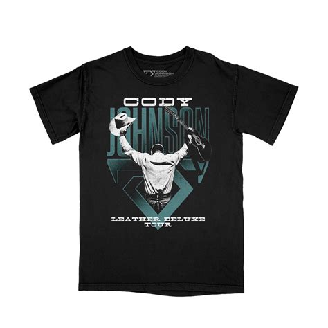 Leather Deluxe Photo Tour Tee | Cody Johnson Official Merch Store ...