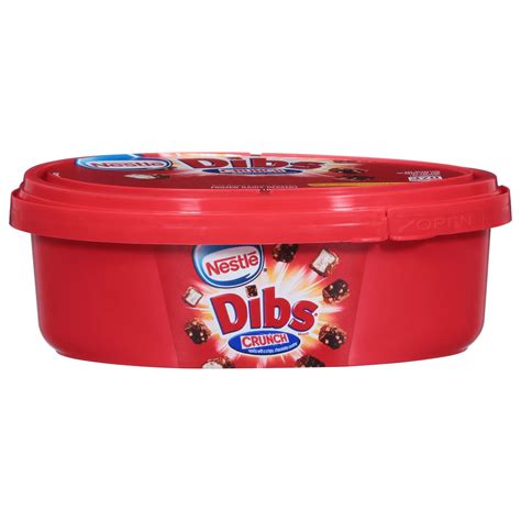 Dreyer's Dibs Vanilla Ice Cream with Bite Size Nestle Crunch - Shop Ice ...