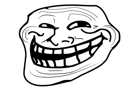 Trollface PNG transparent image download, size: 2000x1333px