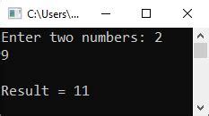 Image result for Function Definition C++ Example
