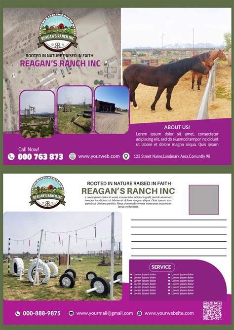 Entry #195 by Talebur88 for Design a pamphlet/postcard one page front ...