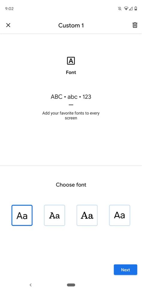 Image result for Android Custom Fonts