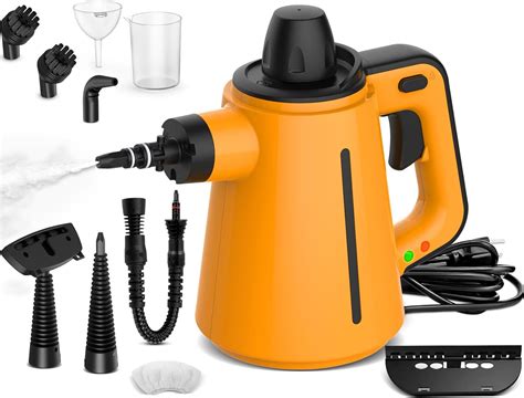 Portable Steam Cleaner, Multifunctional Steam Cleaner with 10 ...