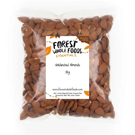 Carmel Supreme Californian Unblanched Almonds | Forest Whole Foods Trade