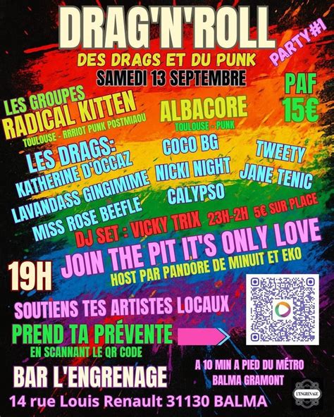 DragNRoll #party1, L'Engrenage, Toulouse, 13 September 2025 | AllEvents