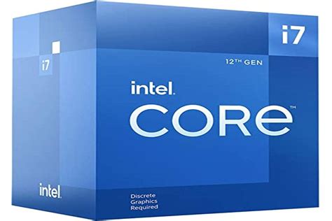 Intel Core i7 12700F 12 Gen Desktop PC Processor 12 Core CPU with 25MB ...