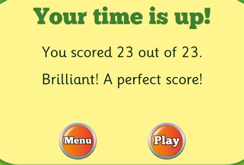 Image result for Hit the Button Score Picture