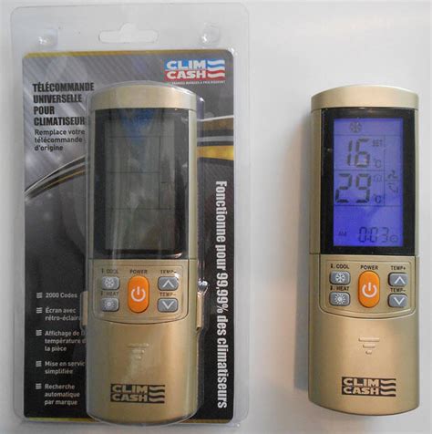 Image result for Telecommande Clim