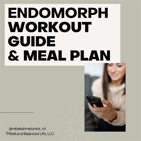 Endomorph Meal Plan and Workout Guide - Well and Balanced Life