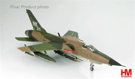 Republic F-105D Thunderchief, Old Crow II 355th TFW, RTAB (Royal Thai ...