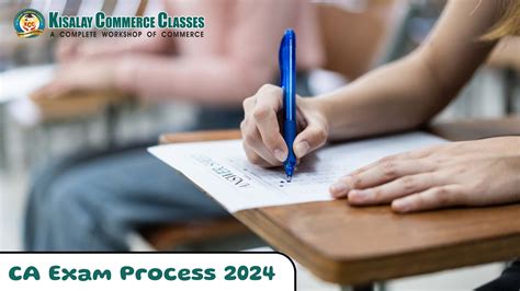 Complete CA Exam Process 2024 | Kisalay Commerce Classes