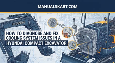 How to Fix Cooling System Issues in a Hyundai Compact Excavator