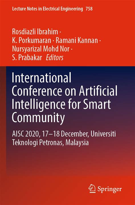 Buy International Conference on Artificial Intelligence for Smart ...