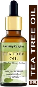 Healthy Origins Natural Pure Tea Tree Essnetial Oil for Acne and ...