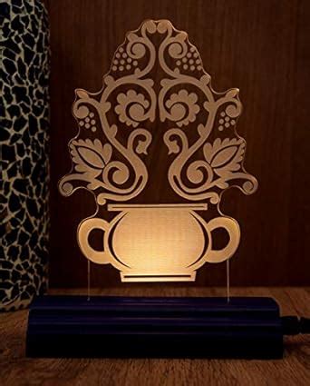 Buy ZULKA Get Your Traditions Violet Color Frame Base Butterfly Design ...