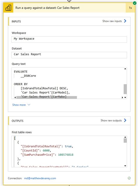 Image result for Power Automate Run a JSON Query Power BI