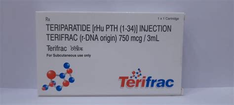 Terifrac 750 MCG Injection Supplier from Delhi