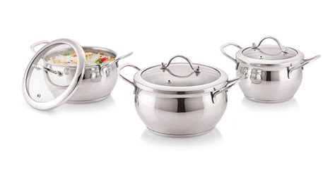 Buy Inox Pot Online at Sonu Cookware | Inox SS Pan
