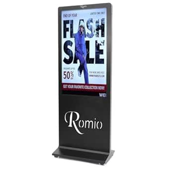 ROMIO Technologies LED Standee with 43”Screen | I Shape modern LED ...