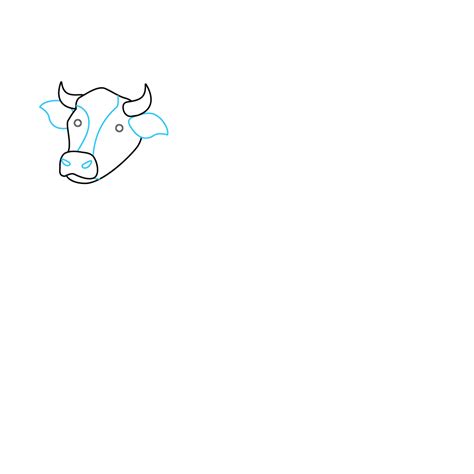 Cow Drawing Tutorial 的图像结果