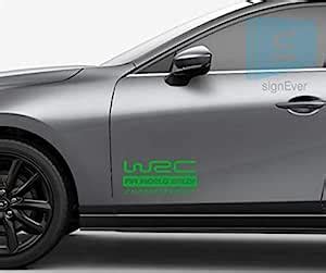 SIGN EVER WRC Championship World Rally Stickers for Car Door Sides ...
