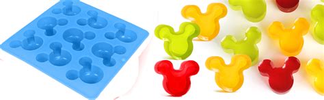 KARP Mickey Mouse Molds Silicone, Non-Stick 9-Cavity Mouse Head ...