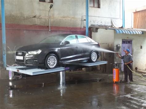 Lifting Equipments - AS-SLHR Scissor Washing Lift Manufacturer from Gurgaon