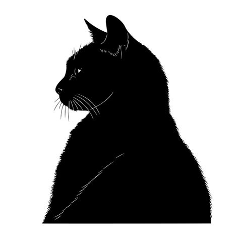Vector silhouette of a limau purut | Premium AI-generated vector